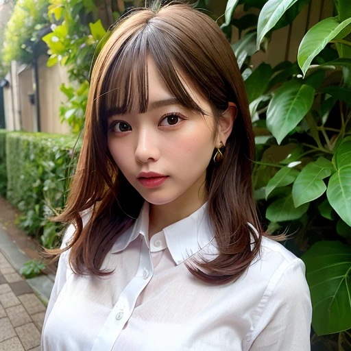 [Stable Diffusion] ビジネス用Yシャツ ドレス 美女 傑作 [リアル・写真・実写]