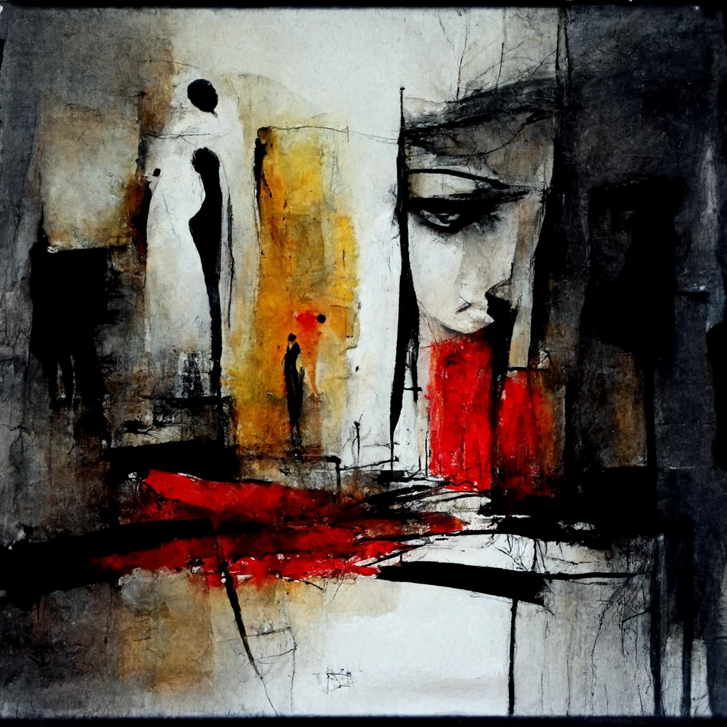 [Midjourney] tristeza abstracte [Realista]