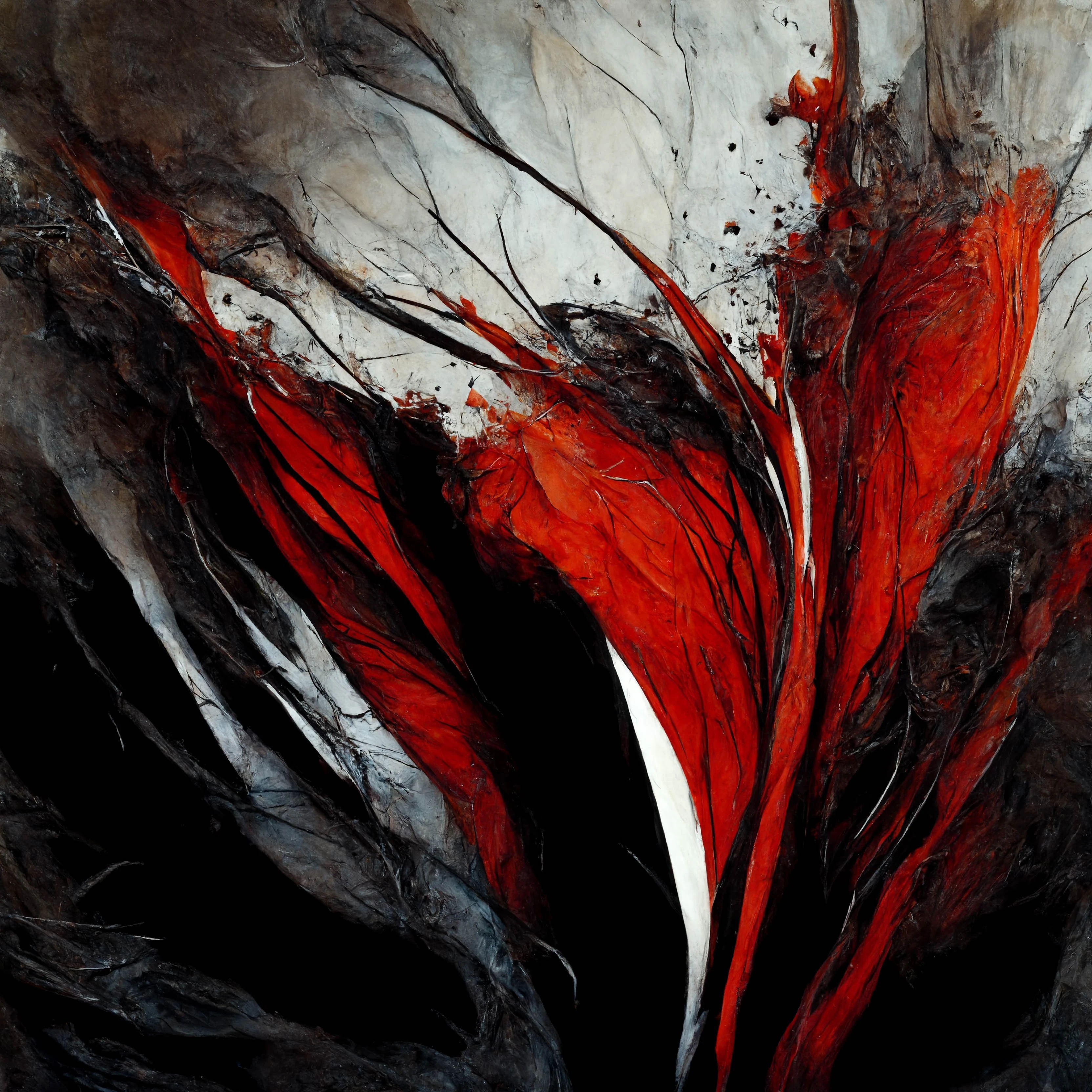 [Midjourney] масляная живопись абстрактный [Реалистичный]