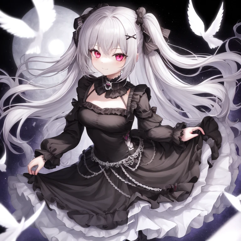 [Holara] ミニスカート スカート ウェーブヘア ショートヘア [イラスト・二次元]