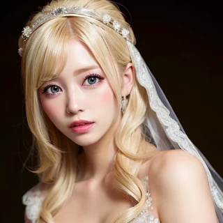 美女, 傑作, ウェディングドレス, ドレス