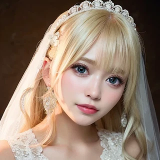 美女, 傑作, ウェディングドレス, ドレス