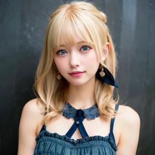 ミディアムヘア, 笑う, 美少女, 傑作, 恥ずかしい, ドレス