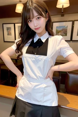 ミディアムヘア, 美女, 傑作, ウェイトレス