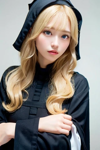 ミディアムヘア, 美女, 傑作, シスター服２