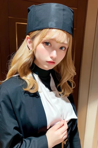 ミディアムヘア, 美女, 傑作, シスター服２