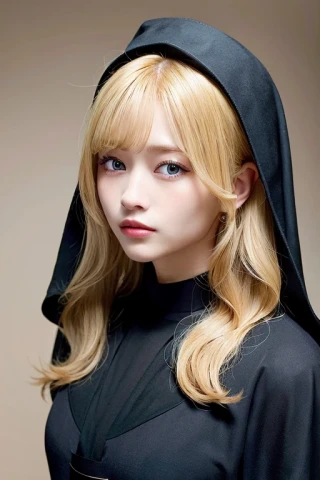 ミディアムヘア, 美女, 傑作, シスター服２