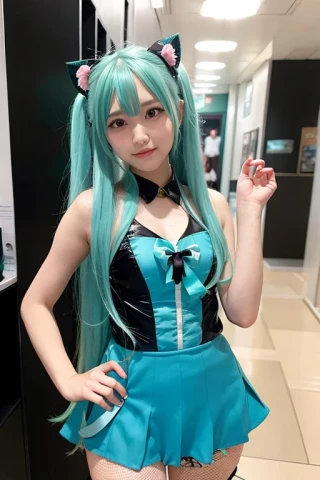 初音ミク, 美少女, 傑作, コスプレ