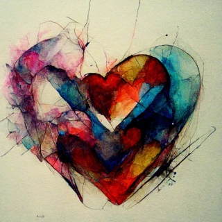 멋진, 추상적인