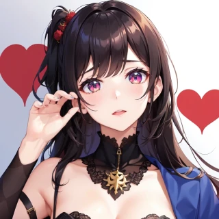 امرأة, عيون منخفضة