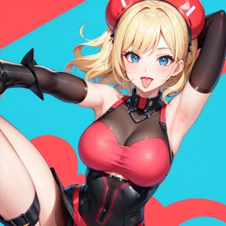 女性, 舌を出す