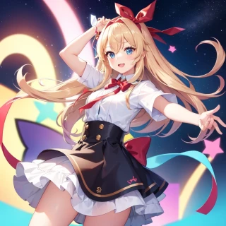 [Holara] лента, красивая женщина [Иллюстрация]