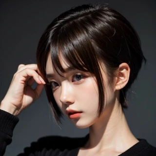 ベリーショートヘア, ショートヘア, 女性, ボーイッシュ