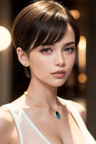 ショートヘア, 美女, ファッションモデル