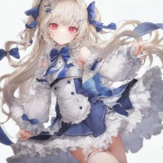 short hair, wavy hair, Skirt, Mini skirt